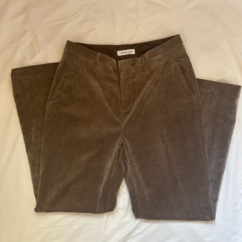 Brown Corduroy Dress Pants